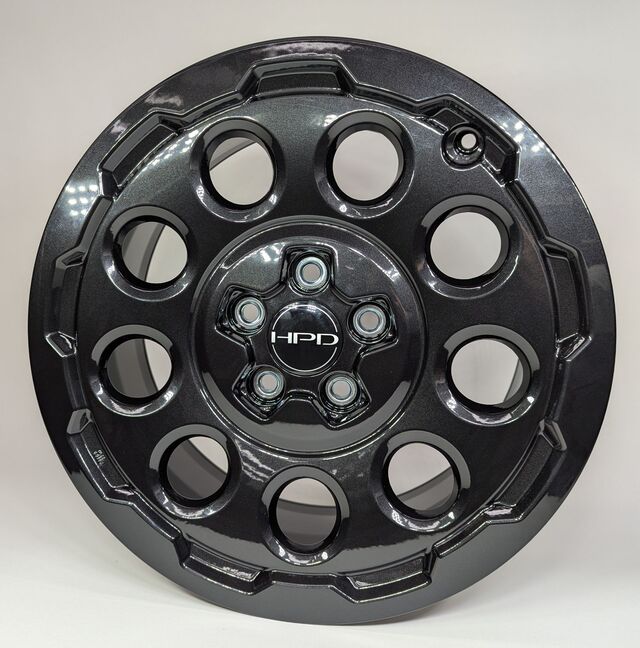08W18-3BM-100B - Rugged Stealth Alloy Wheel (18