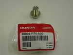 90009R70A00 - Engine: Drain Plug for Honda: Accord, Accord Crosstour, Civic, Clarity, CR-V, CR-Z, Crosstour, Fit, HR-V, Insight, Odyssey, Passport, Pilot, Prelude, Ridgeline, S2000 Image