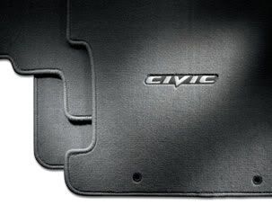 8P15SNA120B - Interior: 2003-2010 Honda - Floor Mats Carpet for Honda: Civic, S2000 Image