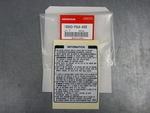 19043PAAA00 - Body: Info Label for Honda: Accord, Insight, Odyssey, Pilot, Ridgeline, S2000 Image