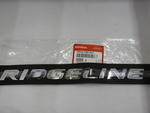 75722T6ZA01 - Body: Nameplate for Honda: Ridgeline Image
