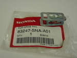 83247SNAA01 - Body: Assist Strap Clip for Honda: Civic, CR-V, Fit, Insight, Odyssey Image