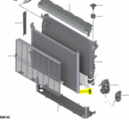 17118484638 - Cooling System: Radiator for BMW: 530e, 530e xDrive, 530i, 530i xDrive, 540i, 540i xDrive, 640i xDrive Gran Turismo, 740e xDrive, 740i, 740i xDrive, 745e xDrive, 840i, 840i Gran Coupe, 840i xDrive, 840i xDrive Gran Coupe Image