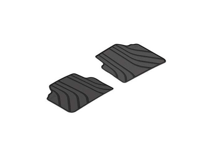 51472336599 - Interior: Rubber Floor Mats with Carpeted Heel Pad for BMW: 328i, 328i xDrive, 330i, 335d, 335i, M3 Image