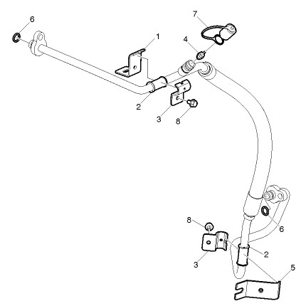 VOLVO 78619844 - HOSE ASSEMBLY 78619844 | Truck Part Center