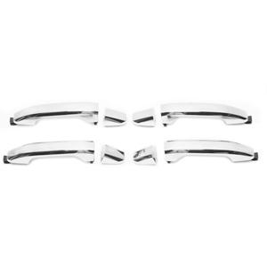 84713663 - Exterior: Door Handles Sets, Chrome for Chevrolet: Silverado 1500, Silverado 1500 LD, Silverado 2500 HD, Silverado 3500 HD | GMC: Sierra 1500, Sierra 1500 Limited, Sierra 2500 HD, Sierra 3500 HD Image
