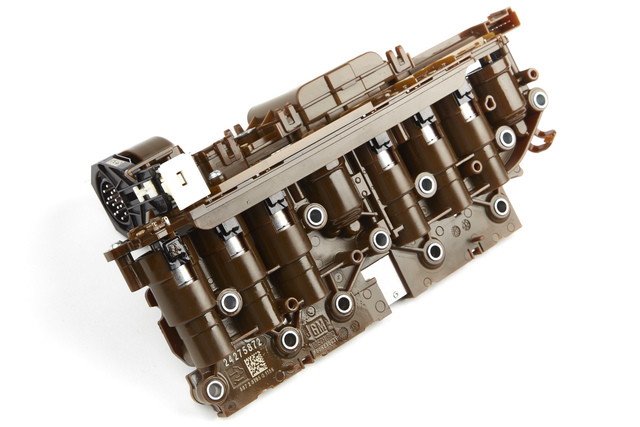 24275872 - Transmission: Automatic Transmission Control Solenoid for Cadillac: CTS, Escalade, Escalade ESV, Escalade EXT, SRX, STS, XLR | Chevrolet: Avalanche, Camaro, Corvette, Silverado 1500, Silverado 2500 HD, Silverado 3500 HD, Suburban 1500, Suburban 2500, Tahoe | GMC: Sierra 1500, Sierra 2500 HD, Sierra 2500 HD Classic, Sierra 3500 HD, Yukon, Yukon XL 1500, Yukon XL 2500 | Hummer: H2 | Pontiac: G8 Image