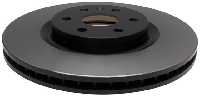 19255814 - : Black Hat Front Disc Brake Rotor for GM Image