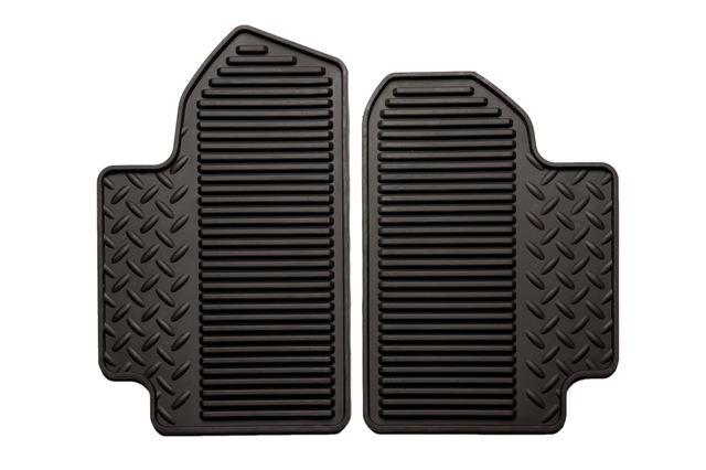 19300741 - Interior: Floor Mats, All-Weather, Rear for Chevrolet: Silverado 1500, Silverado 2500 HD, Silverado 3500 HD | GMC: Sierra 1500, Sierra 2500 HD, Sierra 3500 HD Image
