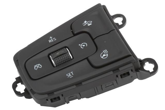 13553606 - : Cruise Control Switch for Chevrolet: Blazer, Silverado 1500, Silverado 1500 LTD, Silverado 2500 HD, Silverado 3500 HD | GMC: Sierra 1500, Sierra 1500 Limited, Sierra 2500 HD, Sierra 3500 HD Image