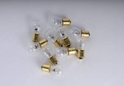 9417866 - Electrical: Brake Lamp Bulb for Buick: Century, Commercial Chassis, Electra, LeSabre, Park Avenue, Reatta, Regal, Riviera, Roadmaster, Skylark, Somerset, Somerset Regal | Cadillac: Allante, Catera, Cimarron, DeVille, Eldorado, Fleetwood, Seville | Chevrolet: Astro, Beretta, C1500, C2500, C3500, Camaro, Caprice, Cavalier, Celebrity, Chevette, Corsica, Corvette, El Camino, Impala, K1500 Pickup, K2500 Pickup, K3500 Pickup, Lumina, Metro, Monte Carlo, Prizm, S10, S10 Blazer, Silverado 1500, Silverado 1500 Classic, Silverado 1500 HD, Silverado 1500 HD Classic, Silverado 2500, Silverado 2500 HD, Silverado 2500 HD Classic, Silverado 3500, Silverado 3500 Classic, Silverado 3500 HD, Spectrum, Suburban, Suburban C10, Suburban C20, Suburban K10, Suburban K20, Suburban R10, Suburban R1500, Suburban R20, Suburban R2500, Suburban V10, Suburban V1500, Suburban V20, Suburban V2500, Tracker | GMC: C1500 Pickup, C2500 Pickup, C3500 Pickup, Caballero, Jimmy, Jimmy S15, K1500 Pickup, K2500 Pickup, K3500 Pickup, S15, Safari, Sierra 1500, Sierra 1500 Classic, Sierra 1500 HD, Sierra 1500 HD Classic, Sierra 2500, Sierra 2500 HD, Sierra 2500 HD Classic, Sierra 3500, Sierra 3500 Classic, Sierra 3500 HD, Sonoma, Suburban C1500, Suburban C2500, Suburban K1500, Suburban K2500, Suburban R1500, Suburban R2500, Syclone, Typhoon, V1500 Suburban, V2500 Suburban | Oldsmobile: 88, 98, Aurora, Bravada, Custom Cruiser, Cutlass Calais, Cutlass Ciera, Cutlass Cruiser, Cutlass Salon, Cutlass Supreme, Delta 88, Firenza, LSS, Omega, Regency, Toronado | Pontiac: Bonneville, Firebird, Grand Am, Grand Prix, GTO, J2000 Sunbird, LeMans, Parisienne, Phoenix, Safari, Sunbird, T1000 | Saturn: Astra, SC, SC1, SC2, SL, SL1, SL2, SW1, SW2 Image