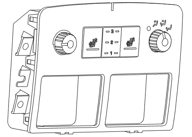 25741416 - Body: Heater Control for Cadillac: STS Image