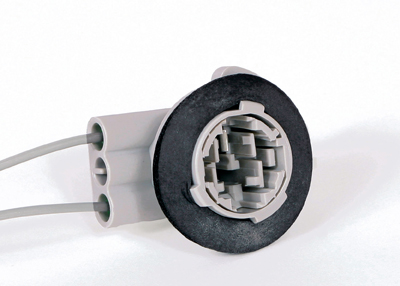 12085330 - Electrical: Socket for Buick: Century, LeSabre, Regal, Riviera | Cadillac: DeVille, Escalade, Escalade ESV, Seville | Chevrolet: Camaro, Lumina, Monte Carlo, Suburban 1500, Suburban 2500, Tahoe | GMC: Yukon, Yukon XL 1500, Yukon XL 2500 | Oldsmobile: Aurora, Cutlass Supreme | Pontiac: Aztek, Bonneville, Firebird, Grand Am, Grand Prix, Sunfire Image