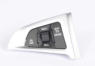 22826076 - : Jet Black and True Red Cruise Control Switch for GMC: Terrain Image