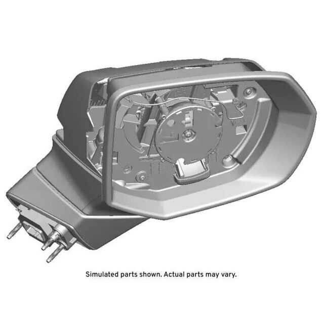 85083373 - Passenger Side Door Mirror Housing 2021-2024 GM | GM