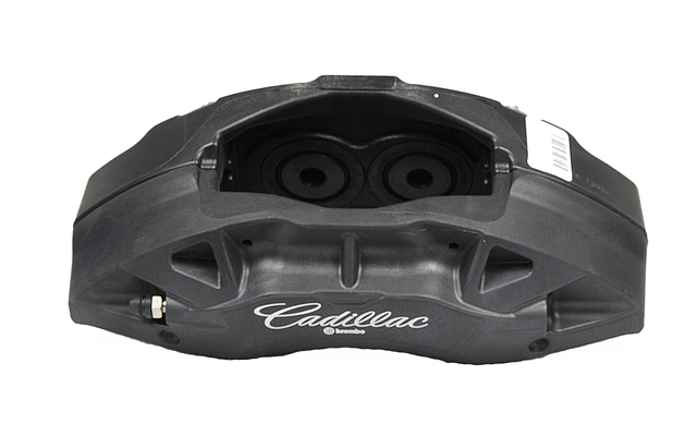 84128051 - : Black Front Passenger Side Disc Brake Caliper Assembly for GM Image