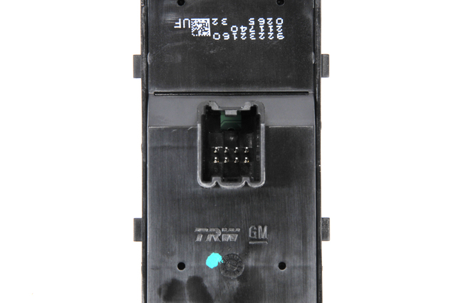 92232160 - : Jet Black Front Driver Side Door Window Switch for GM Image