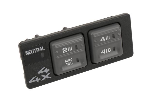 19168765 - Front Drive Axle: Engagement Switch for Chevrolet: K1500 Pickup, K2500 Pickup, K3500 Pickup, Suburban K1500, Suburban K2500, Tahoe | GMC: K1500 Pickup, K2500 Pickup, K3500 Pickup, Suburban K1500, Suburban K2500, Yukon Image