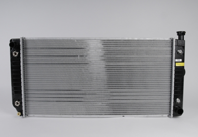 52481442 - Cooling System: Radiator for Cadillac: Escalade | Chevrolet: C1500, C2500, C3500, C3500HD, K1500 Pickup, K2500 Pickup, K3500 Pickup, Suburban C1500, Suburban C2500, Suburban K1500, Suburban K2500, Tahoe | GMC: C1500 Pickup, C2500 Pickup, C3500 Pickup, C3500HD, K1500 Pickup, K2500 Pickup, K3500 Pickup, Suburban C1500, Suburban C2500, Suburban K1500, Suburban K2500, Yukon Image