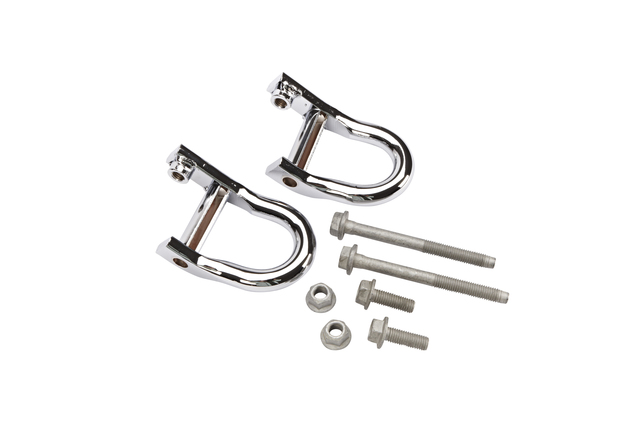 22858898 - Towing: Tow Hooks - Chrome for Cadillac: Escalade, Escalade ESV, Escalade EXT | Chevrolet: Avalanche, Avalanche 1500, Avalanche 2500, Suburban 1500, Suburban 2500, Tahoe | GMC: Yukon, Yukon XL 1500, Yukon XL 2500 Image