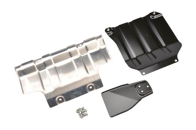 23294258 - Exterior: Under Body Shield Kit for Chevrolet: Silverado 1500, Silverado 2500 HD, Silverado 3500 HD, Suburban, Suburban 3500 HD | GMC: Sierra 2500 HD, Sierra 3500 HD Image