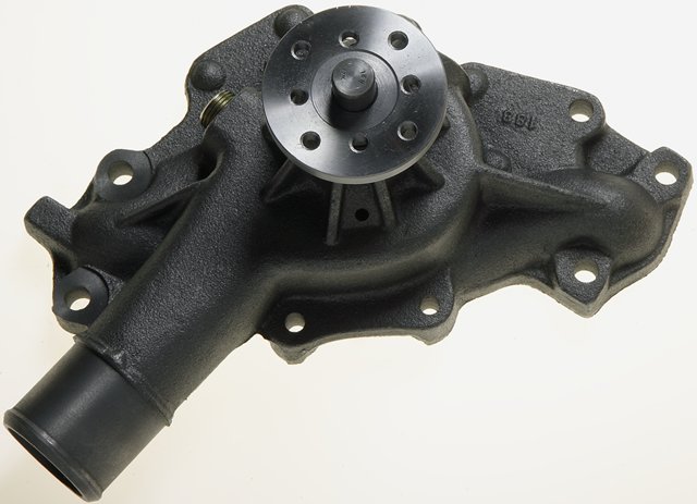 19168611 - Cooling System: Water Pump for Chevrolet: Blazer, C1500, C2500, C3500, C3500HD, G20, G30, K1500 Pickup, K2500 Pickup, K3500 Pickup, P30, R3500, Suburban C1500, Suburban C2500, Suburban K1500, Suburban K2500, Suburban R1500, Suburban R2500, Suburban V1500, Suburban V2500, Tahoe, V3500 | GMC: C1500 Pickup, C2500 Pickup, C3500 Pickup, C3500HD, G2500, G3500, K1500 Pickup, K2500 Pickup, K3500 Pickup, P3500, R3500 Pickup, Suburban C1500, Suburban C2500, Suburban K1500, Suburban K2500, Suburban R1500, Suburban R2500, V1500 Suburban, V2500 Suburban, V3500, Yukon Image
