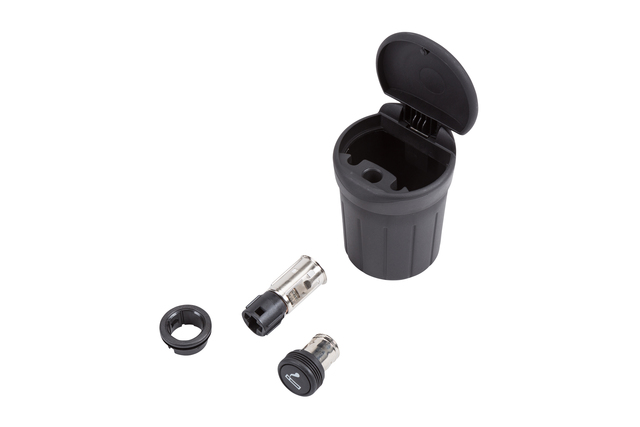 22981746 - Interior: Smoker's Package (W\\/Chrome Ring) for Buick: Cascada, Enclave, LaCrosse, Regal, Regal Sportback, Regal TourX, Verano | Cadillac: ATS, ELR, Escalade, Escalade ESV | Chevrolet: Camaro, Impala, Traverse | GMC: Acadia, Acadia Limited Image