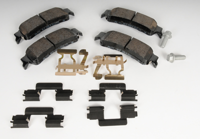 18048083 - Brakes: Brake Pads for Chevrolet: Avalanche 1500, Silverado 1500, Silverado 1500 Classic, Silverado 1500 HD, Silverado 1500 HD Classic, Suburban 1500 | GMC: Sierra 1500, Sierra 1500 Classic, Sierra 1500 HD, Sierra 1500 HD Classic, Sierra 2500 HD, Sierra 2500 HD Classic, Sierra 3500, Sierra 3500 Classic, Sierra 3500 HD, Yukon XL 1500 Image