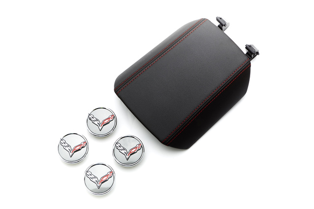 22992180 - Interior: Floor Console Lid - ZL1 Logo for GM Image