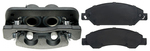 19322755 - : Front Passenger Side Disc Brake Caliper Assembly with Semi-Metallic Pads (Loaded Police), Remanufactured for GM Image