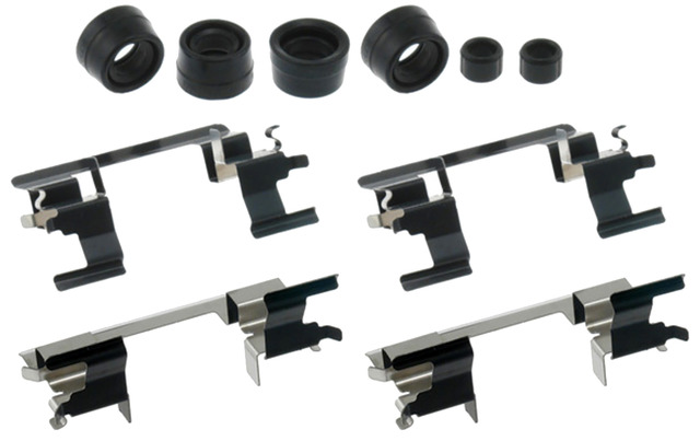 19241681 - : Front Disc Brake Caliper Hardware Kit with Clips, Seals, and Bushings for GM Image