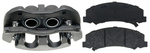 19322759 - : Front Passenger Side Disc Brake Caliper Assembly with Semi-Metallic Pads (Loaded Police), Remanufactured for GM Image