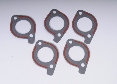 24502433 - Cooling System: Thermostat Housing Gasket for Buick: LeSabre, Park Avenue, Regal, Riviera | Chevrolet: Camaro, Lumina, Monte Carlo | Oldsmobile: 88, 98, Intrigue, LSS, Regency | Pontiac: Bonneville, Firebird, Grand Prix Image