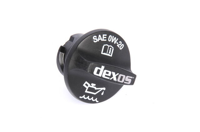 12667313 - Engine: Filler Cap for Buick: Encore, Envision, LaCrosse | Cadillac: Escalade, Escalade ESV | Chevrolet: Blazer, Cruze, Equinox, Malibu, Silverado 1500, Silverado 1500 LD, Silverado 1500 LTD, Spark, Suburban, Tahoe, Trax, Volt | GMC: Acadia, Sierra 1500, Sierra 1500 Limited, Terrain, Yukon, Yukon XL Image