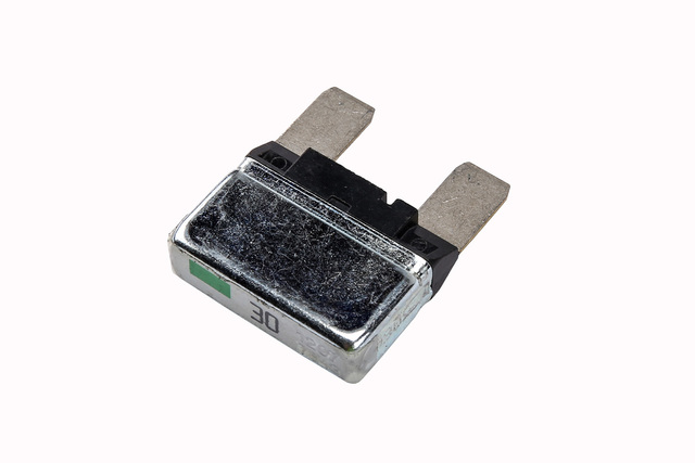 12077843 - Electrical: Circuit Breaker for Buick: LaCrosse, Regal | Cadillac: Seville | Chevrolet: Equinox, Express 1500, Express 2500, Express 3500, HHR, Malibu, Malibu Limited | GMC: Savana 1500, Savana 2500, Savana 3500 | Pontiac: Torrent | Saturn: Vue Image