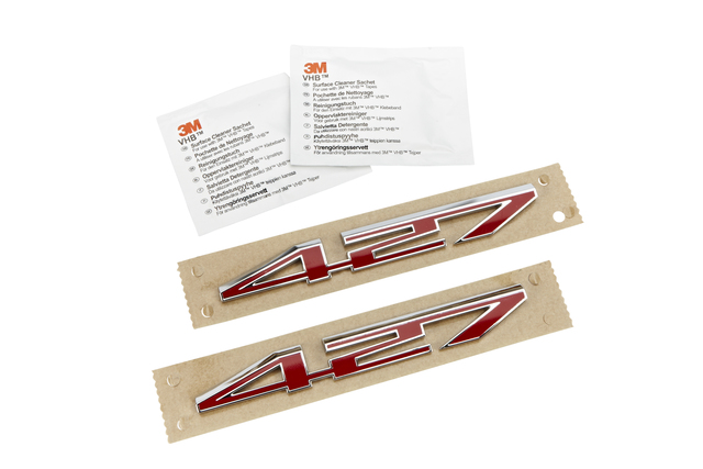 17803320 - Exterior: Hood Emblem for Chevrolet: Corvette Image