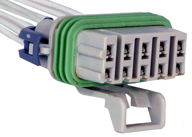 15306119 - : 10-Way Female Gray Multi-Purpose Pigtail for GM Image