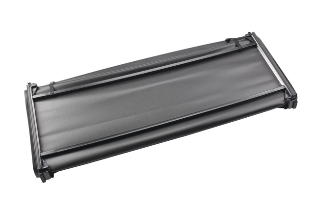 22802418 - Bed Products: Tonneau Cover, Soft Folding, Black Tri-Fold for Chevrolet: Silverado 1500, Silverado 1500 Classic, Silverado 1500 HD Classic, Silverado 2500 HD, Silverado 2500 HD Classic, Silverado 3500 Classic, Silverado 3500 HD | GMC: Sierra 1500, Sierra 1500 Classic, Sierra 1500 HD Classic, Sierra 2500 HD, Sierra 2500 HD Classic, Sierra 3500 Classic, Sierra 3500 HD Image