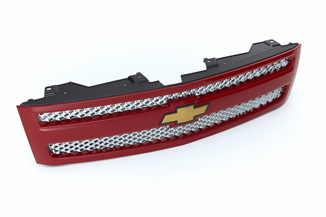 22767483 - Exterior: Exterior Trim, Grille Package for Chevrolet: Silverado 1500, Silverado 1500 Classic, Silverado 1500 HD Classic, Silverado 2500 HD, Silverado 2500 HD Classic, Silverado 3500 Classic, Silverado 3500 HD Image