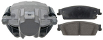 19322762 - : Rear Driver Side Disc Brake Caliper Assembly with Semi-Metallic Pads (Loaded Police), Remanufactured for GM Image