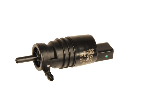 84993622 - : Windshield Washer Pump for Buick: Cascada, Enclave, LaCrosse, Regal, Regal Sportback, Regal TourX, Verano | Cadillac: ATS, CTS, ELR, XTS | Chevrolet: Cruze, Cruze Limited, Impala, Malibu, Malibu Limited, Silverado 1500, Silverado 1500 LTD, Sonic, Traverse, Volt | GMC: Sierra 1500, Sierra 1500 Limited Image