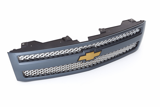 22767488 - Exterior: Exterior Trim, Grille Package for Chevrolet: Silverado 1500, Silverado 1500 Classic, Silverado 1500 HD Classic, Silverado 2500 HD, Silverado 2500 HD Classic, Silverado 3500 Classic, Silverado 3500 HD Image
