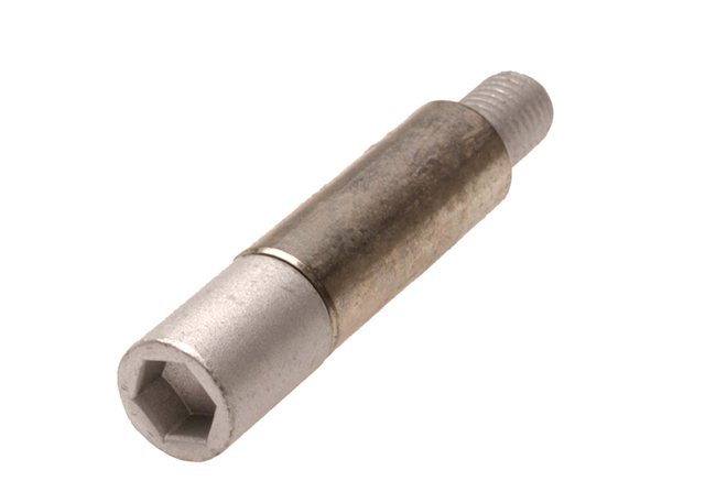 18029832 - Brakes: Disc Brake Caliper Pin for Buick: LeSabre, Park Avenue, Riviera | Cadillac: 60 Special, Allante, DeVille, Eldorado, Fleetwood, Seville | Chevrolet: Camaro, Lumina APV | Oldsmobile: 88, 98, Aurora, LSS, Regency, Silhouette, Toronado | Pontiac: Bonneville, Firebird, Trans Sport Image