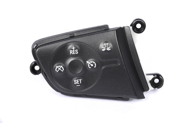 23134234 - : Black Carbon Cruise Control Switch for GMC: Canyon, Sierra 1500, Sierra 1500 Limited, Sierra 2500 HD, Sierra 3500 HD, Yukon, Yukon XL Image