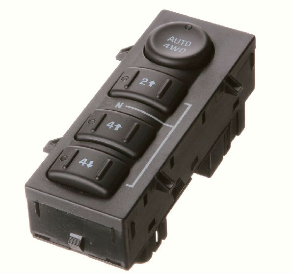 19259313 - Body: Transfer Case Switch for Cadillac: Escalade | Chevrolet: Silverado 1500, Silverado 1500 Classic, Tahoe | GMC: Sierra 1500, Sierra 1500 Classic, Yukon Image