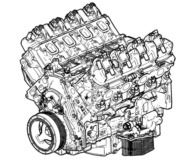 19329973 - Engine: Engine for Chevrolet: Corvette Image