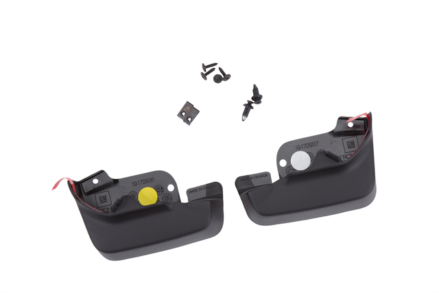 19172935 - Body: Splash Guards - Molded - Front for GM Image