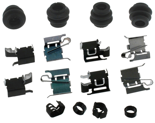 19264048 - : Front Disc Brake Caliper Hardware Kit with Clips, Seals, and Bushings for GM Image