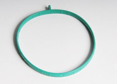 12575463 - Fuel System: Fuel Injection Throttle Body Mounting Gasket for Buick: LaCrosse, Rainier | Chevrolet: Cobalt, Colorado, Impala, Monte Carlo, Trailblazer, Trailblazer EXT | GMC: Canyon, Envoy, Envoy XL, Envoy XUV | Hummer: H3, H3T | Oldsmobile: Bravada | Pontiac: Grand Prix | Saturn: Ion Image