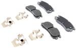 19427981 - : Ceramic Rear Disc Brake Pad Kit with Clips for GM Image